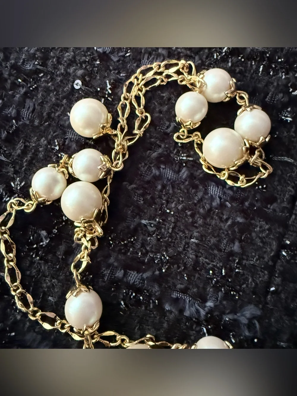Kate Spade Long Pearl Necklace